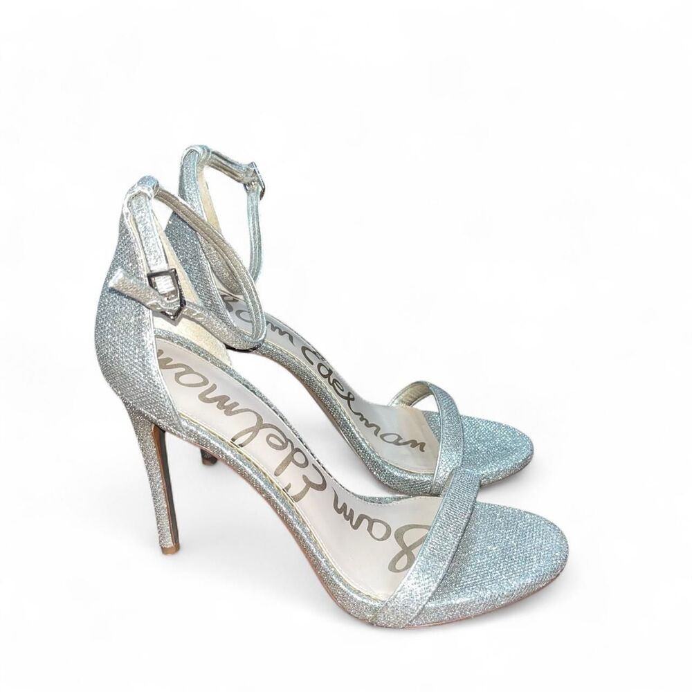 Sam Edelman Women's Silver Sandals SZ 10